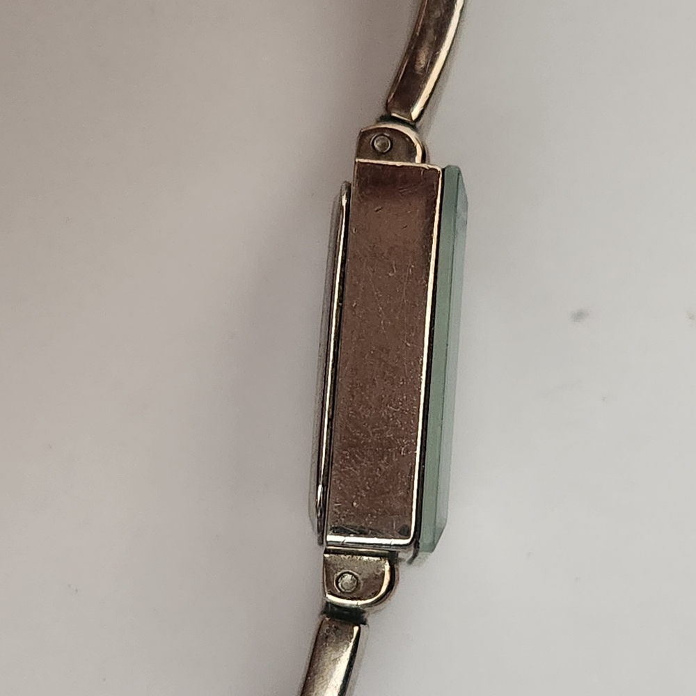 Anne Klein Silver Tank Watch - Picture 4 of 11